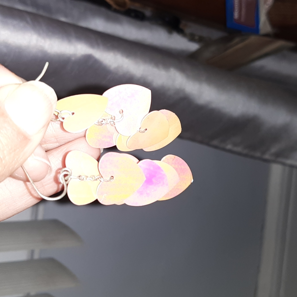 🗽 3 pair Chainlink drop earrings - Picture 3 of 5